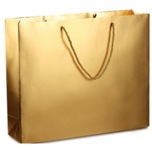 Golden Clothing Bag, Healthy Gift Bag Customized Logo